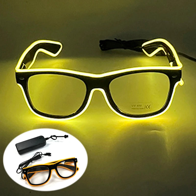 Lunettes LED Néon de Soirée – vue 7