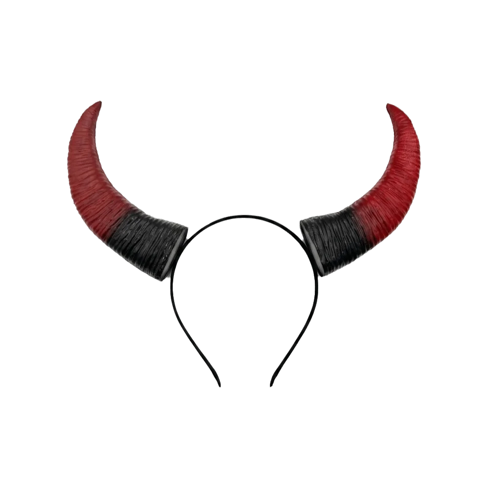 Serre-Tête Cornes de Mouton Gothique – vue 7