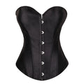 Corset Bustier Sexy à Lacets en Satin – Effet Taille Fine – vue 6