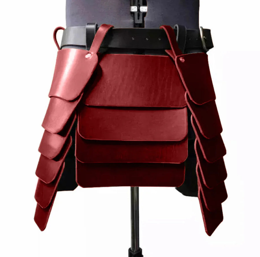 Jambières Armure Viking en Simili Cuir