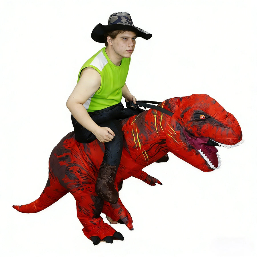 Déguisement T-Rex Gonflable Adulte – Six Coloris