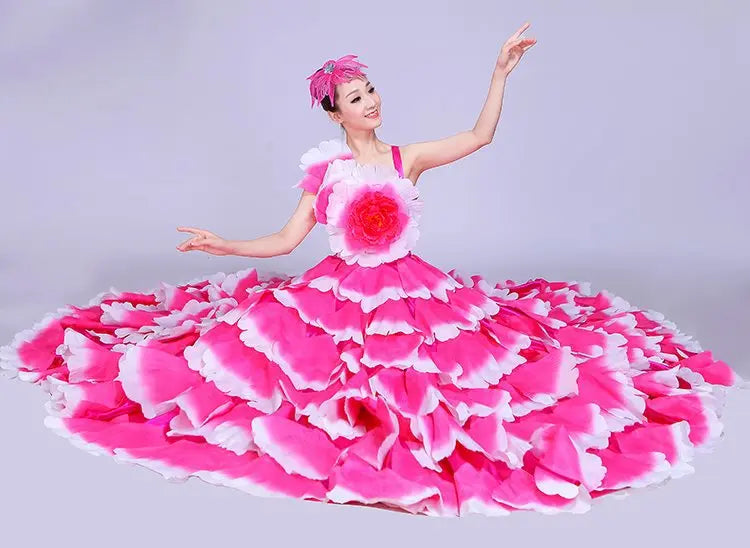 Robe Flamenco Femme à Volants – Plusieurs Styles