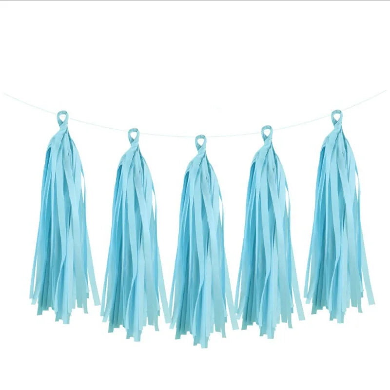 Guirlande de Pompons et Franges pour Anniversaire