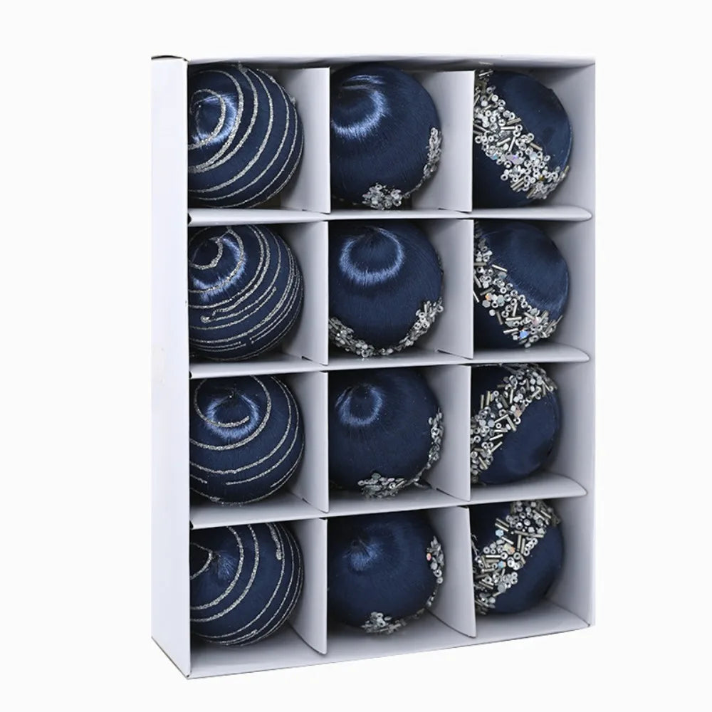 Lot de 12 Boules de Noël 6cm Incassables - Décoration Sapin – vue 10
