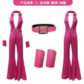 Body Disco Hippie Années 70 Femme avec Ceinture