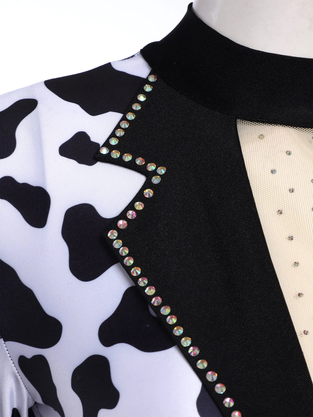Déguisement Diablesse Noir et Blanc – Robe Femme
