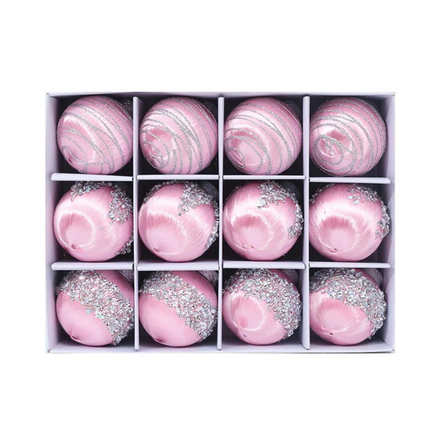 Boules de Noël 6 cm – Coloris et Lots au Choix