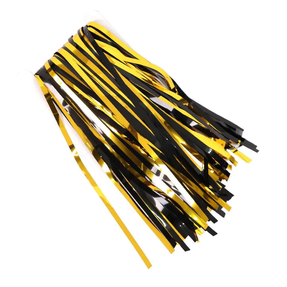 Rideaux à Franges Métallisés – Lot de 2, Plusieurs Couleurs