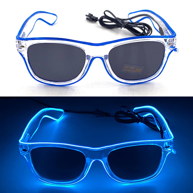 Lunettes Néon LED Lumineuses – vue 41