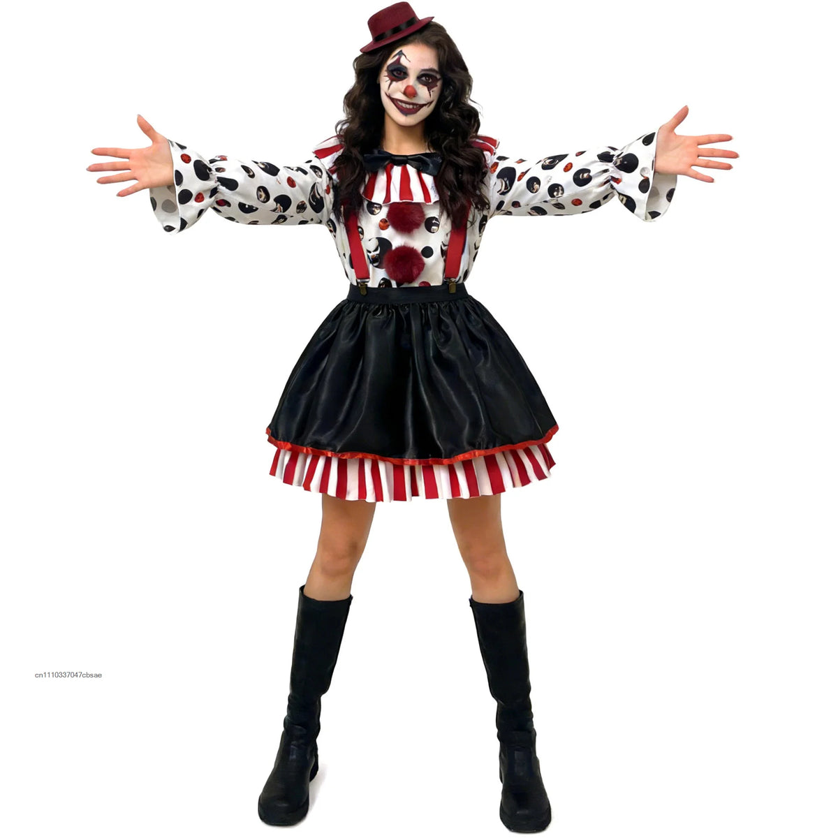 Costume Clown Horreur Famille – Robe et Combinaison