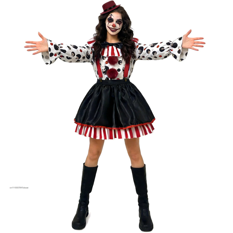 Costume Clown Horreur Famille – Robe et Combinaison