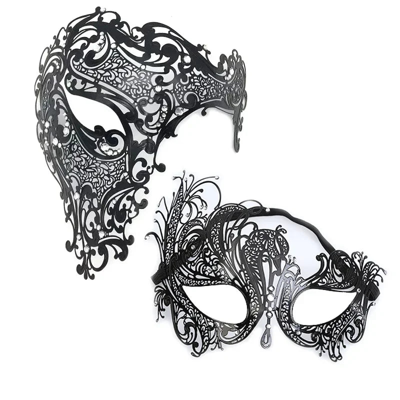 Loup Vénitien Doré – vue 10