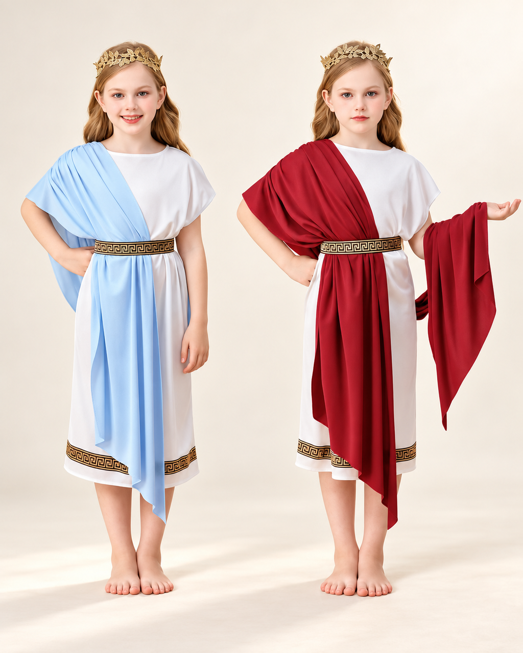 Déguisement Déesse Grecque Fille – Robe Romaine — photo premium studio