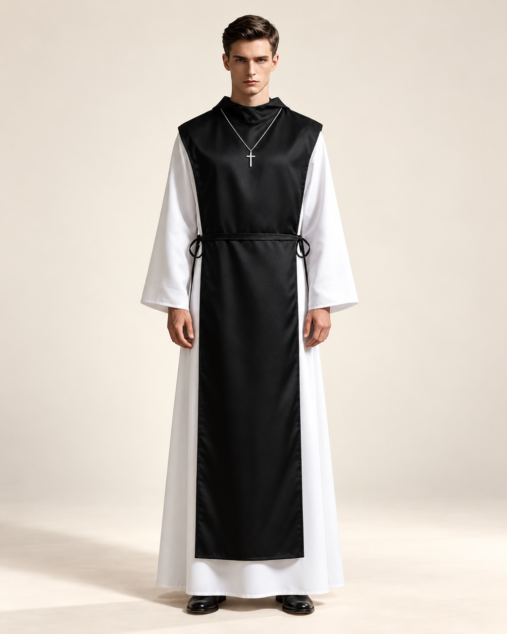 Robe de Prêtre Médiéval Homme – Faucheuse — photo premium studio
